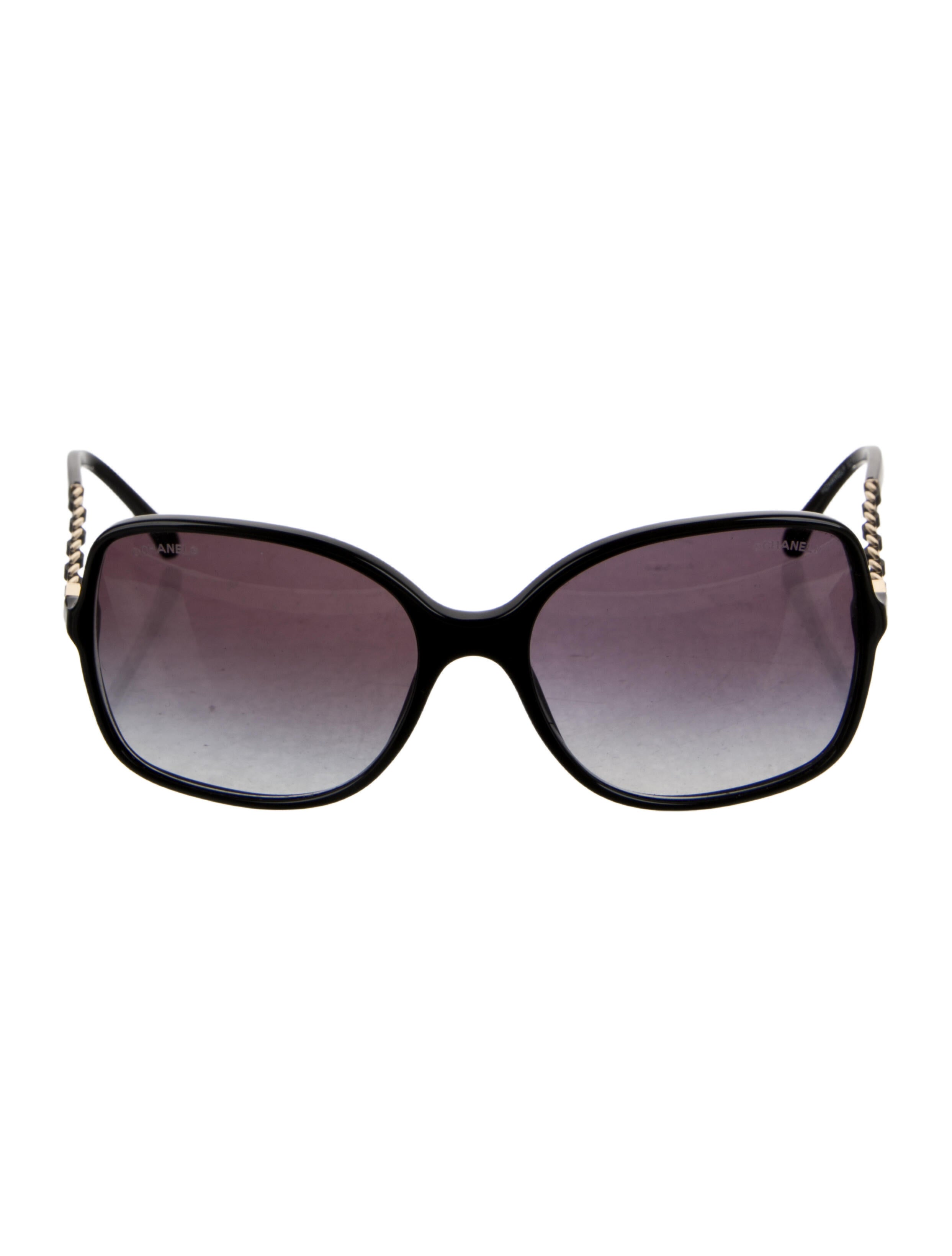 Chanel Interlocking CC Logo Square Sunglasses