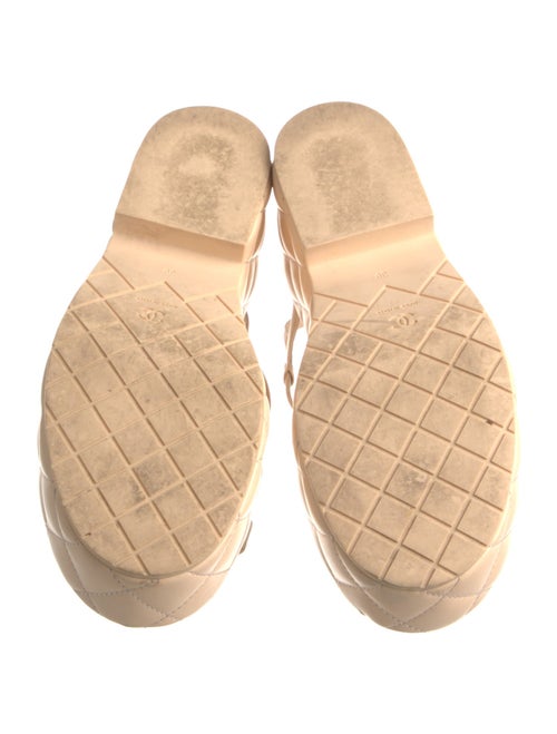 Chanel 2023 Interlocking CC Logo Sandals