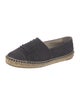 Chanel Interlocking CC Logo Canvas Espadrilles