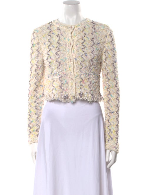 Chanel 2022 Tweed Pattern Sweater