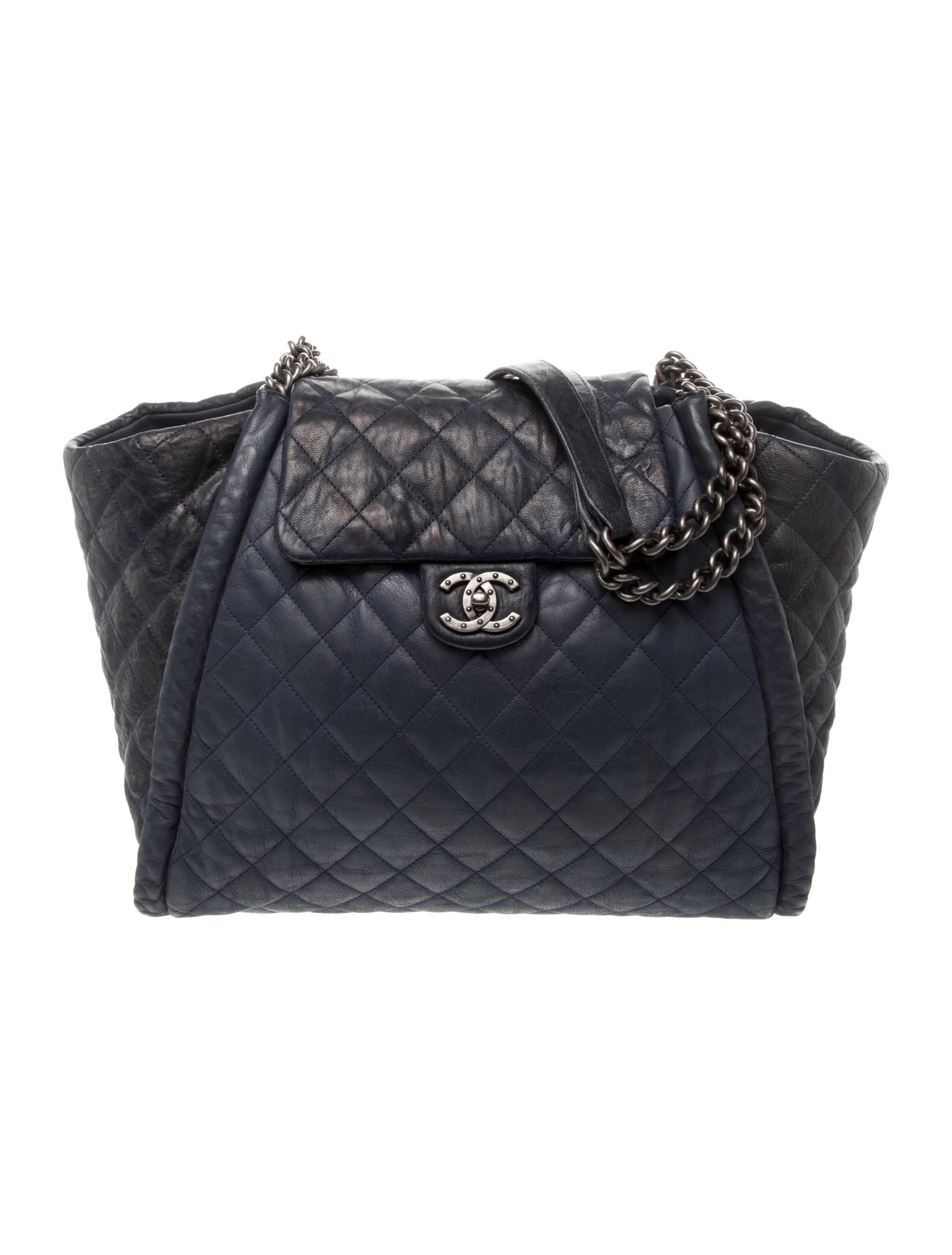 Chanel Studded CC Flap Tote