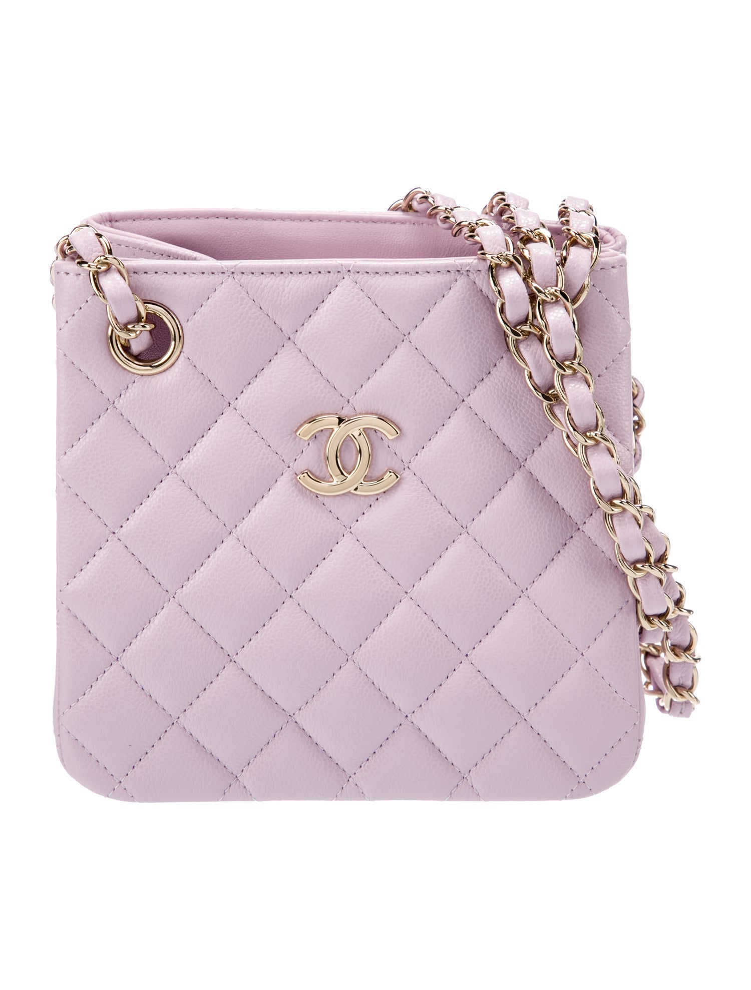 Chanel Mini Caviar Bucket Bag