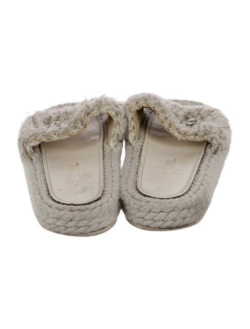 Chanel Interlocking CC Logo Espadrilles