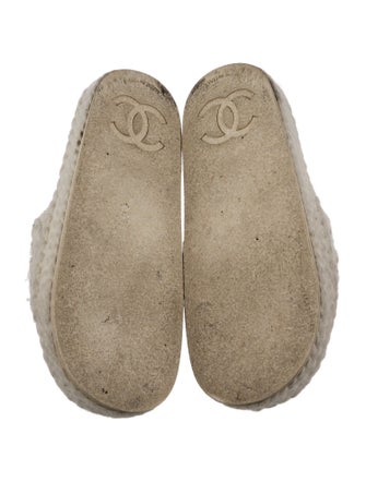 Chanel Interlocking CC Logo Espadrilles