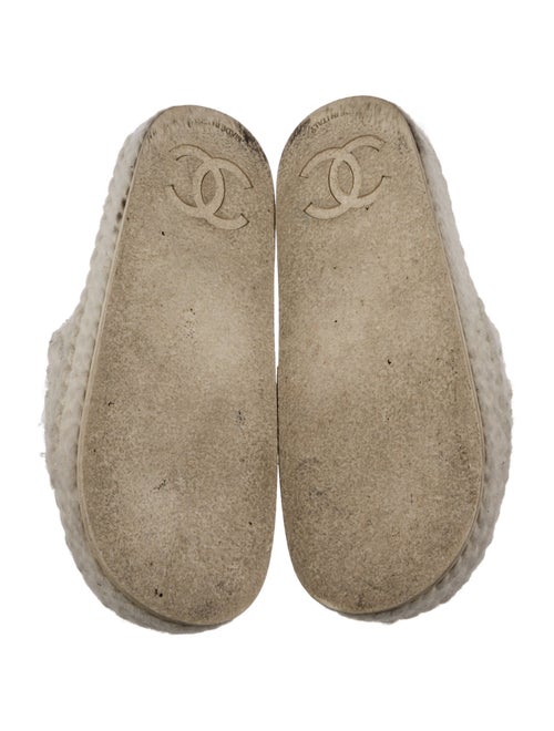 Chanel Interlocking CC Logo Espadrilles