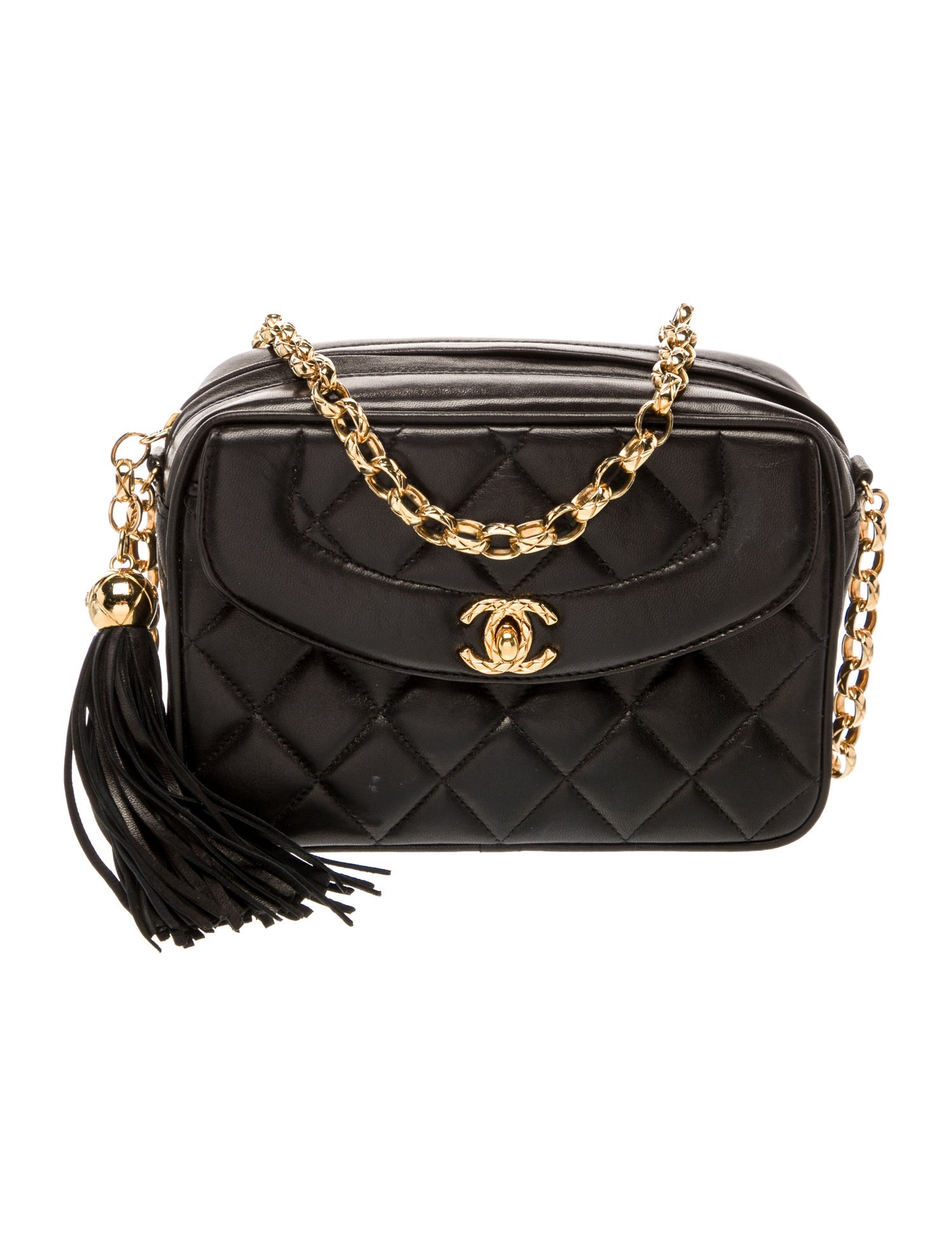 Chanel Quilted Tassel Camera Bag