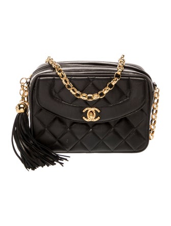 Chanel Quilted Tassel Camera Bag