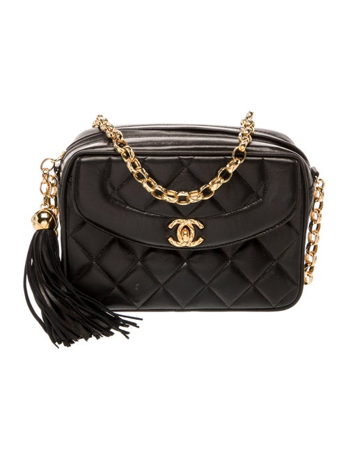 Chanel Quilted Tassel Camera Bag