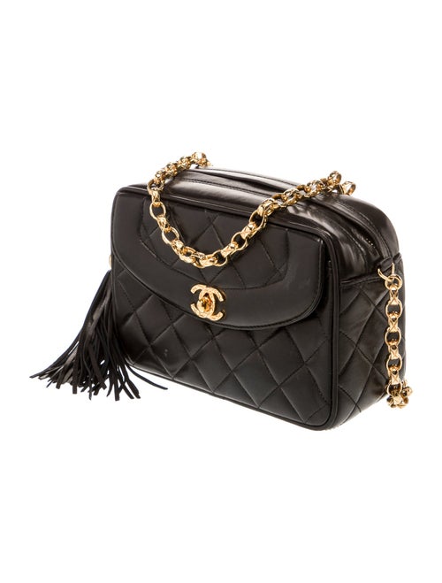 Chanel Quilted Tassel Camera Bag