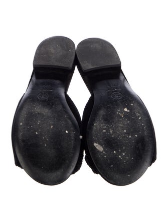 Chanel 2024 Interlocking CC Logo Slides