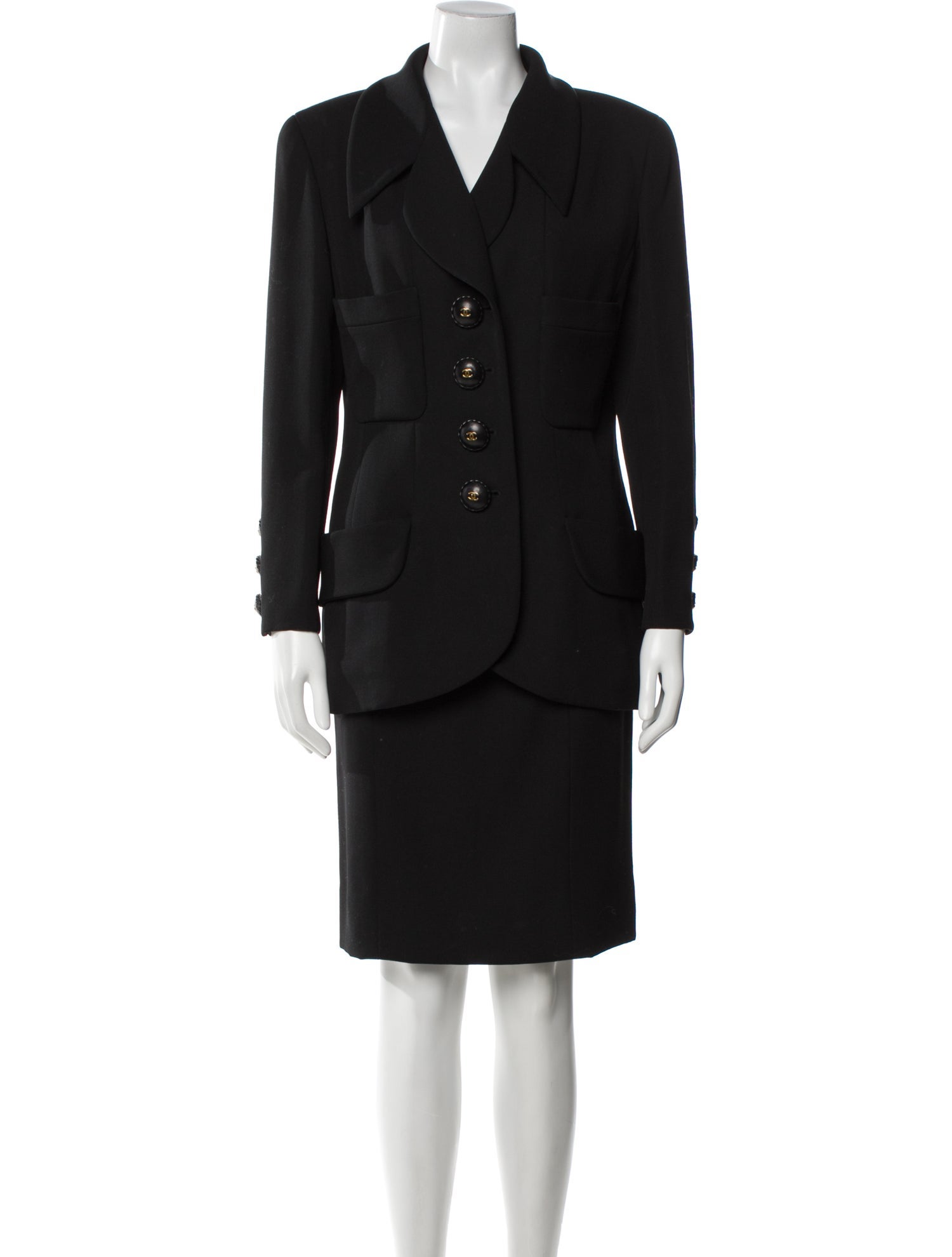 Chanel Vintage 1990 Skirt Suit