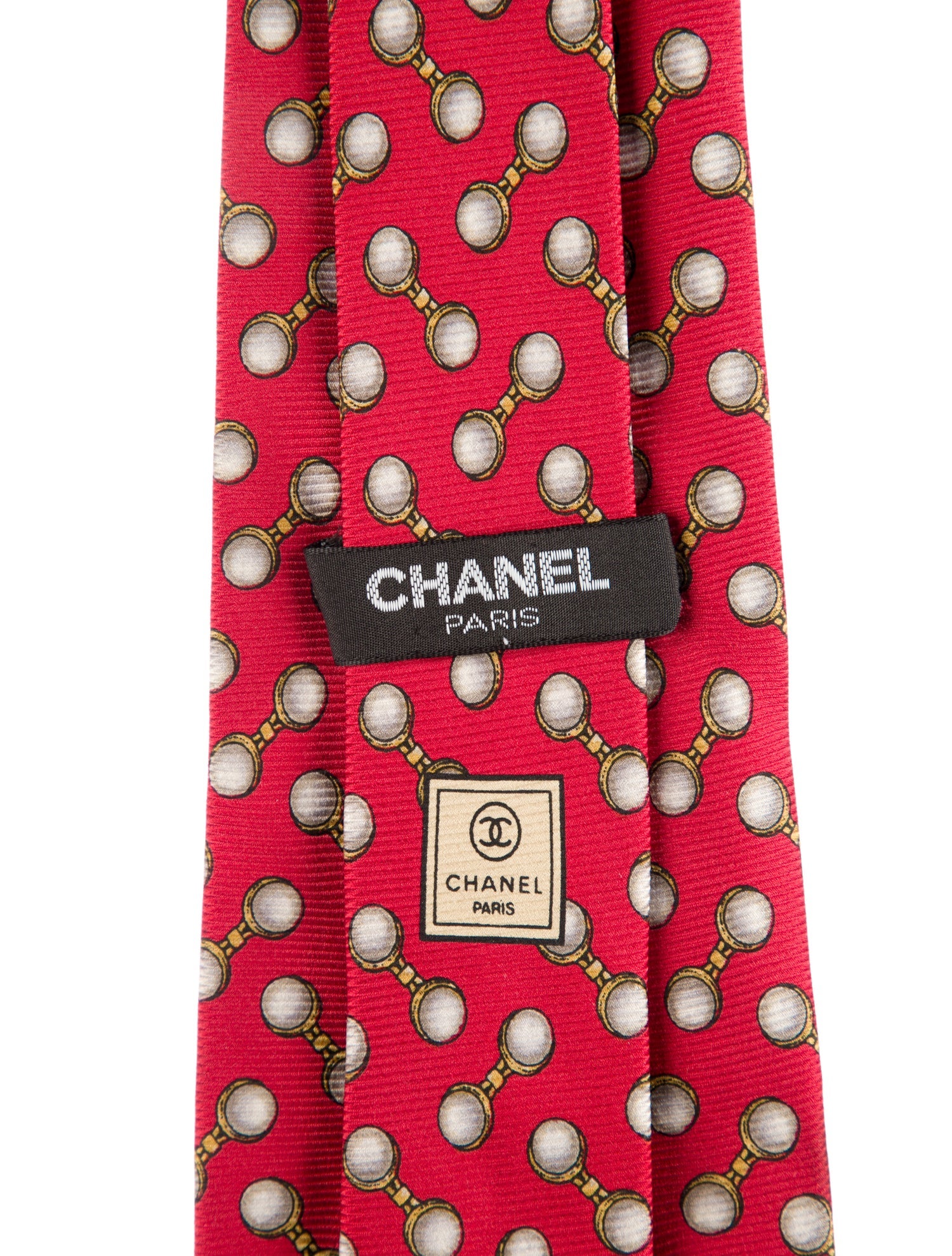 Chanel Vintage Silk Tie