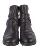Chanel 2014 Signature Logo Combat Boots
