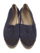 Chanel Interlocking CC Logo Canvas Espadrilles