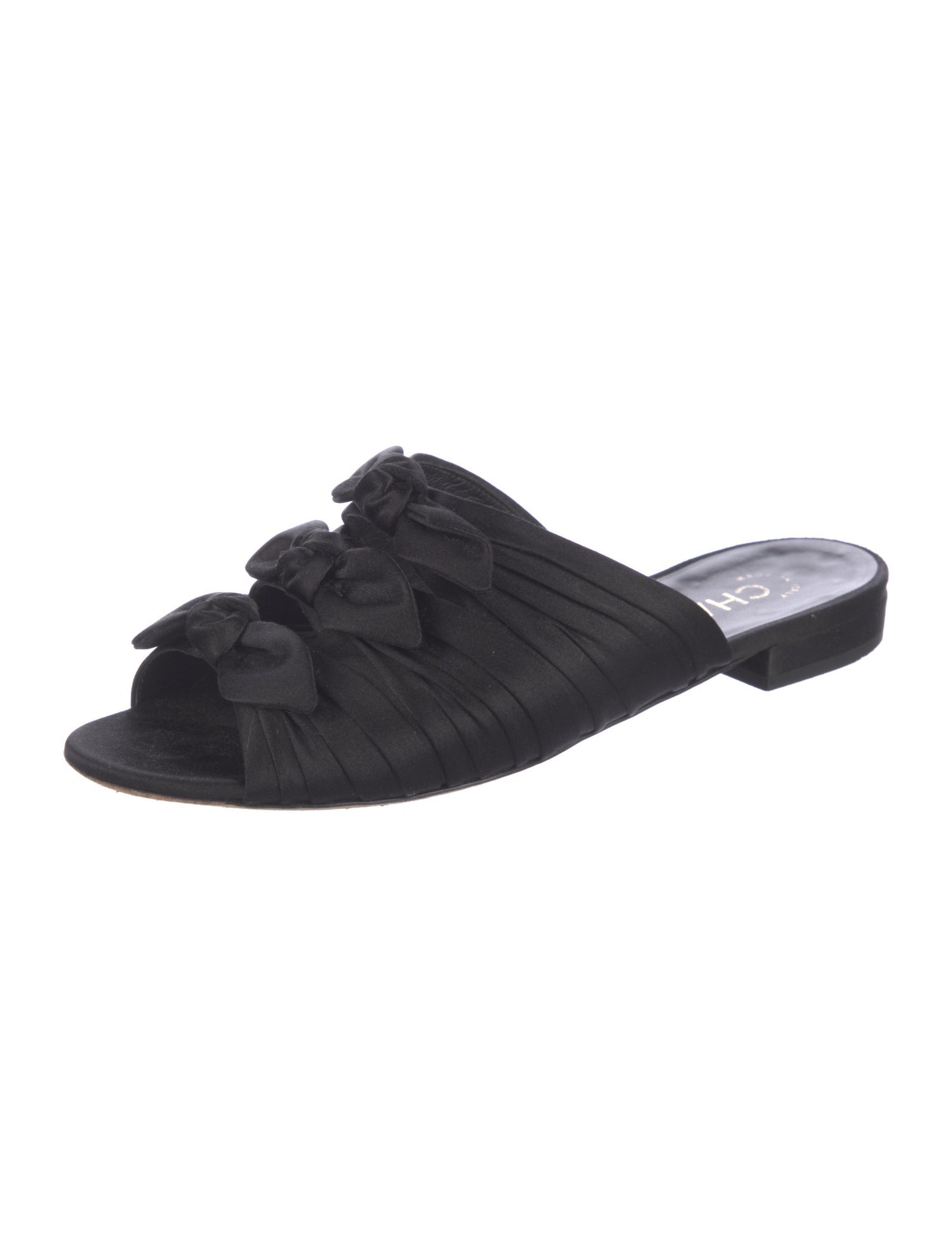 Chanel 2018 Interlocking CC Logo Slides