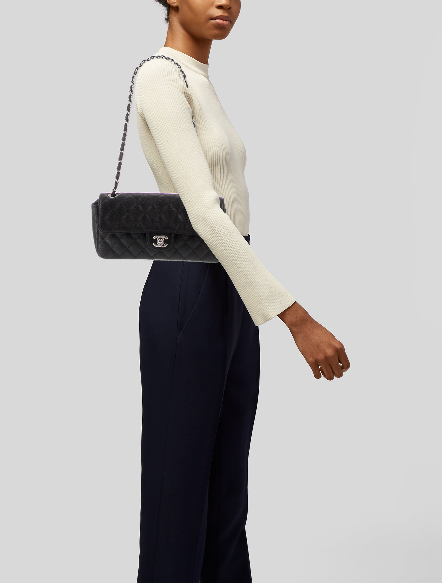 Chanel Classic E/W Flap Bag