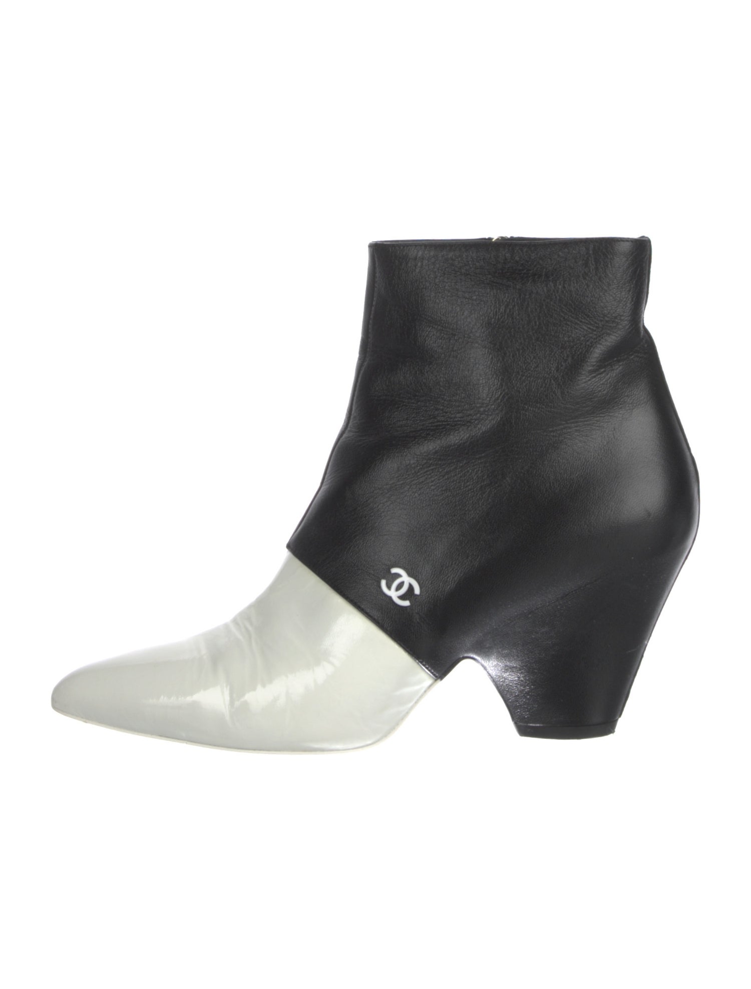 Chanel 2020 Interlocking CC Logo Boots