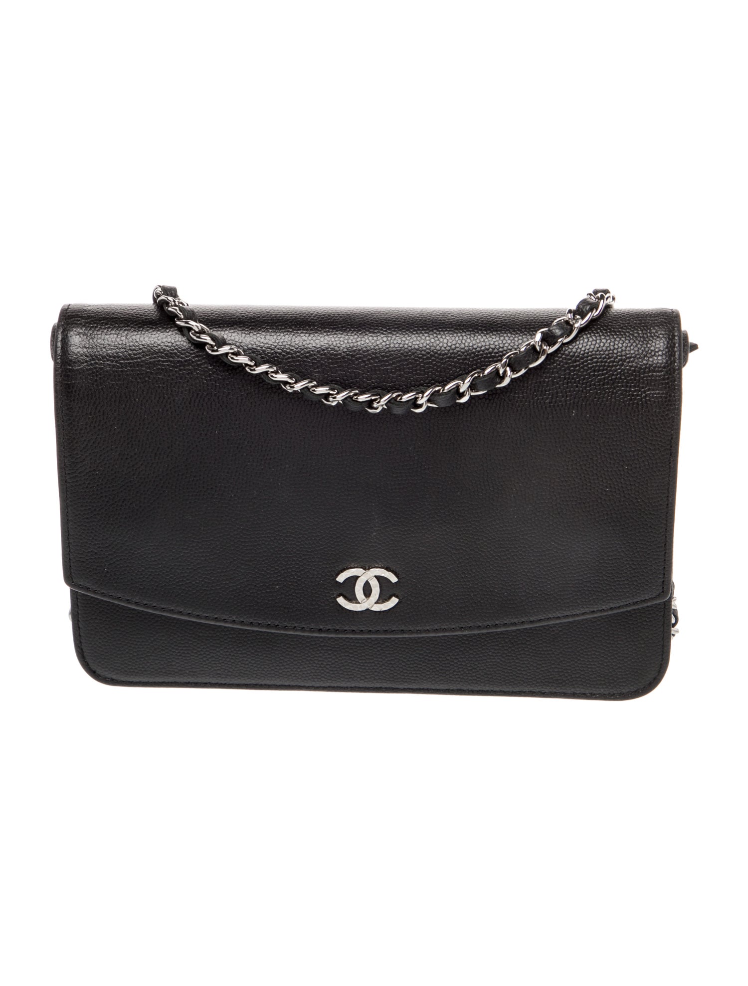 Chanel Sevruga Wallet On Chain