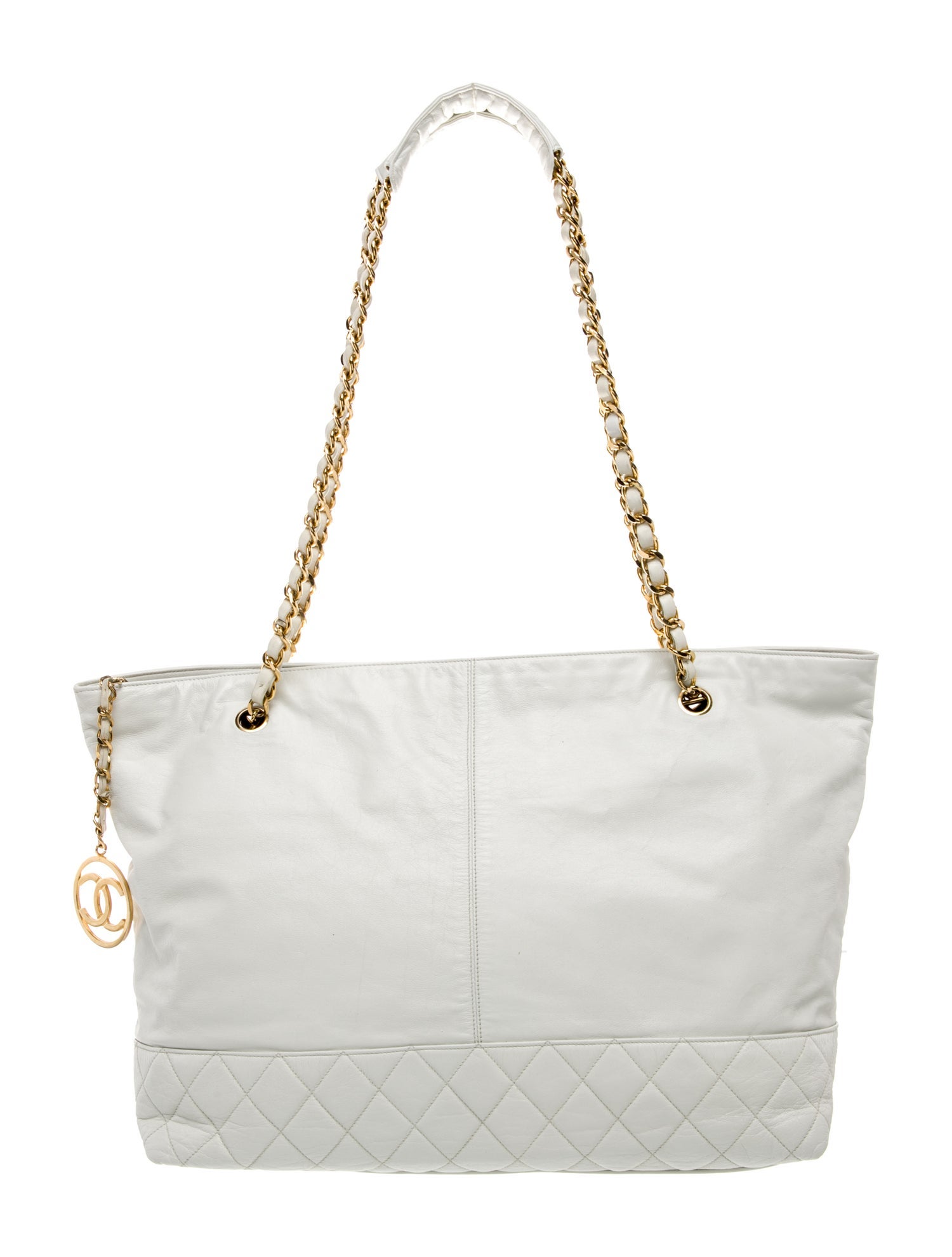 Chanel Vintage Quilted Chain Tote