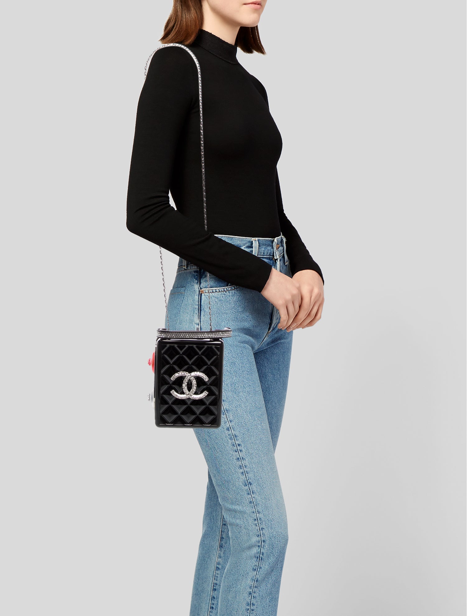 Chanel Plexiglass Traffic Light Minaudière