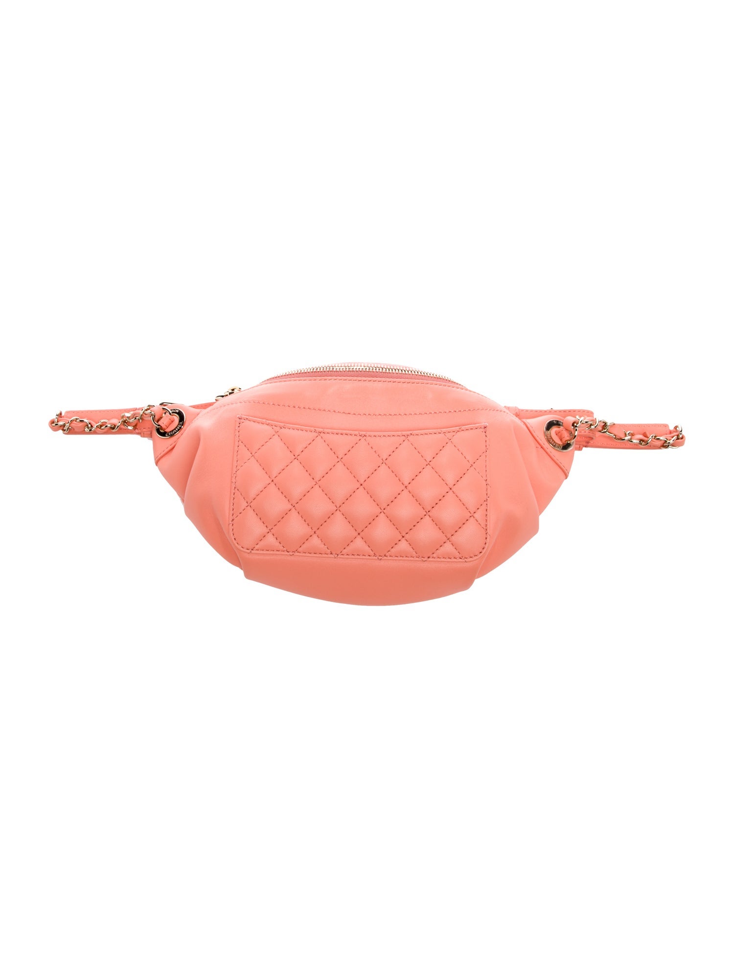 Chanel Bi Quilt Belt M Up Waist Bag