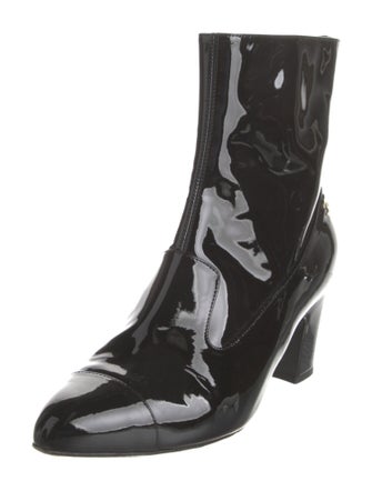 Chanel 2023 Interlocking CC Logo Boots