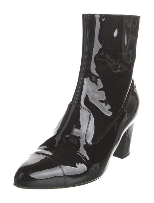 Chanel 2023 Interlocking CC Logo Boots