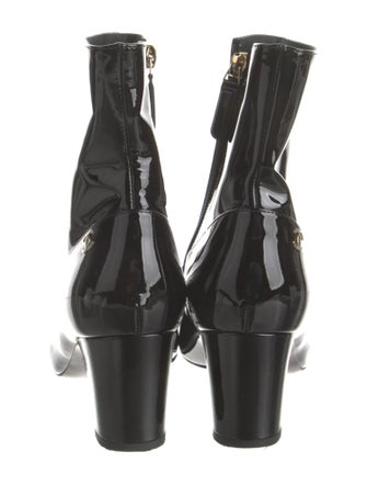 Chanel 2023 Interlocking CC Logo Boots