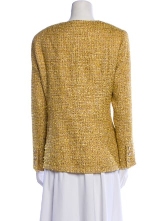 Chanel 2023 Tweed Pattern Poncho