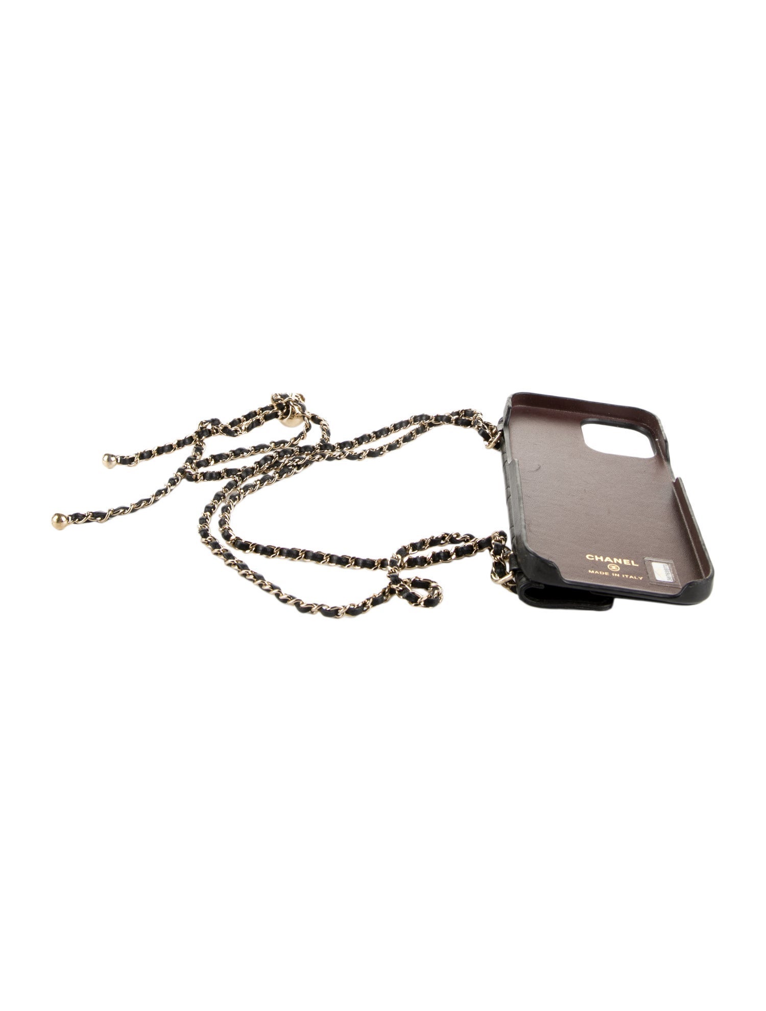 Chanel iPhone Case w/ Chain