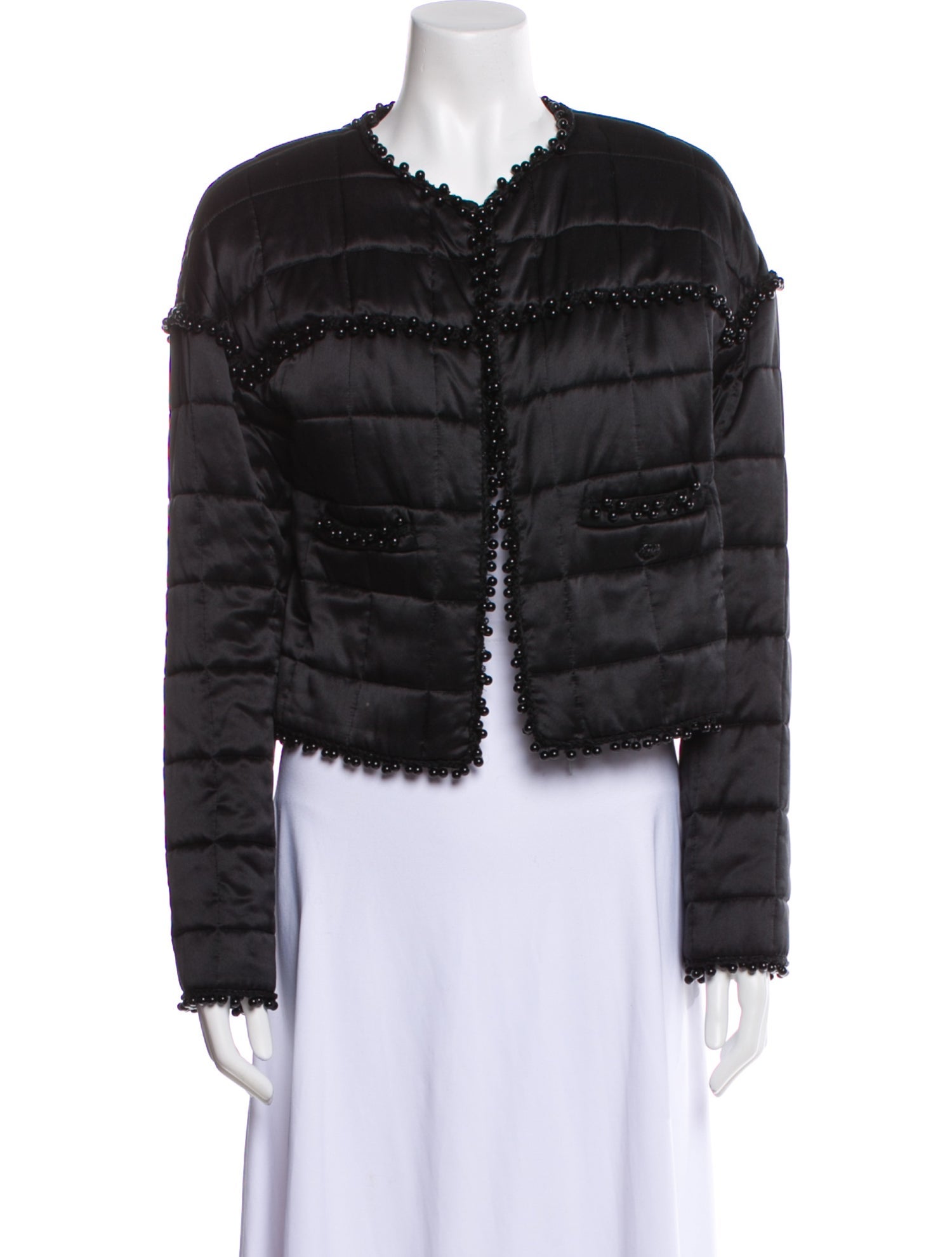 Chanel Vintage 2009 Faux Fur Jacket