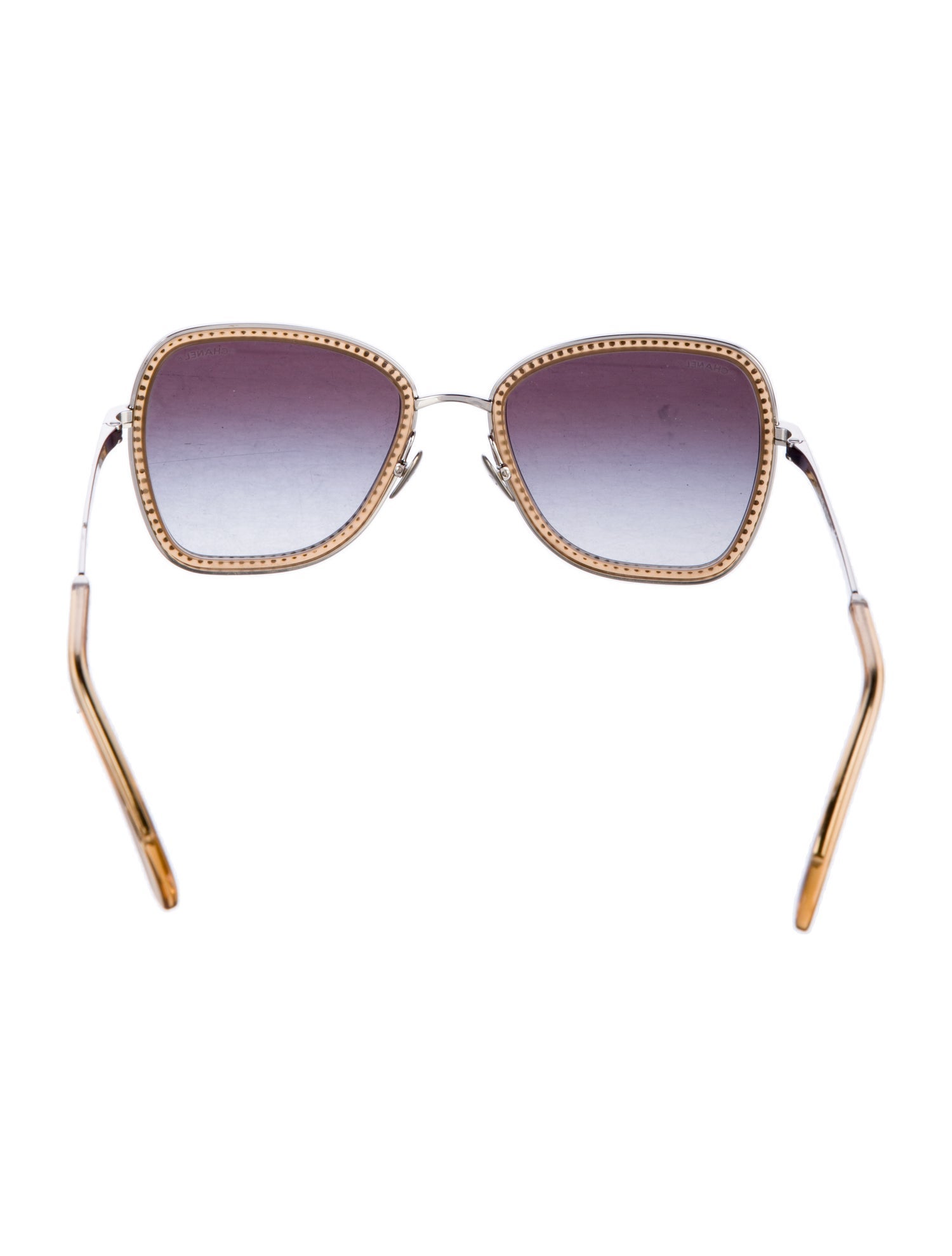 Chanel Interlocking CC Logo Oversize Sunglasses