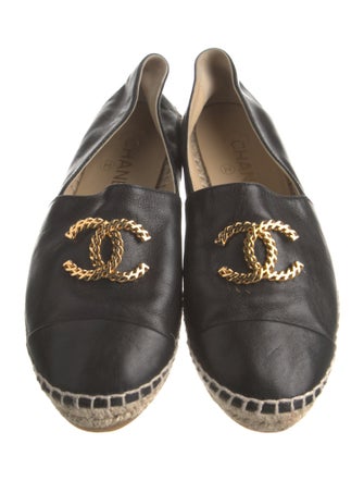 Chanel 2020 Interlocking CC Logo Espadrilles
