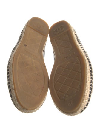 Chanel 2020 Interlocking CC Logo Espadrilles
