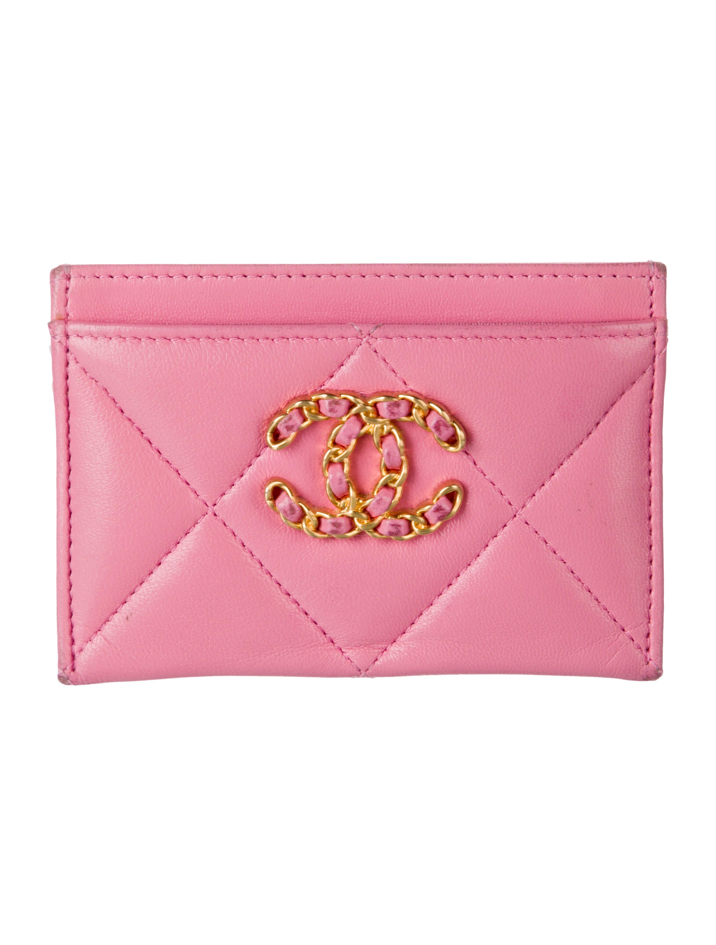Chanel 2020 Interlocking CC Logo Card Holder