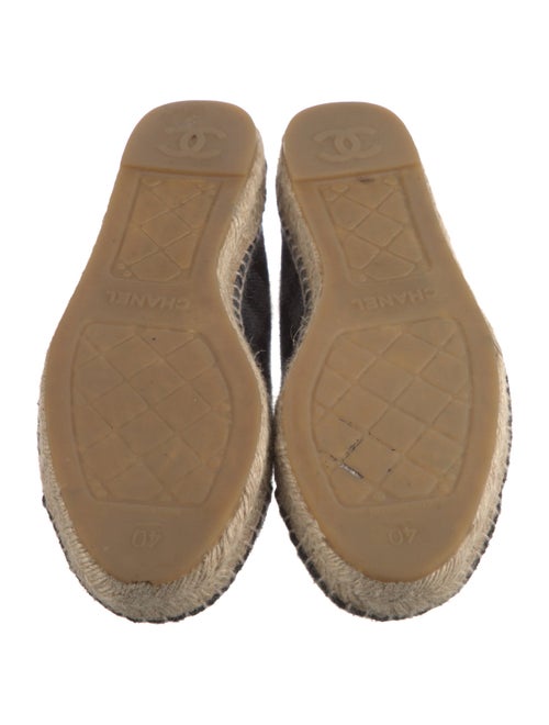 Chanel Wool Printed Espadrilles