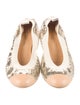 Chanel Interlocking CC Logo Sequins Ballet Flats
