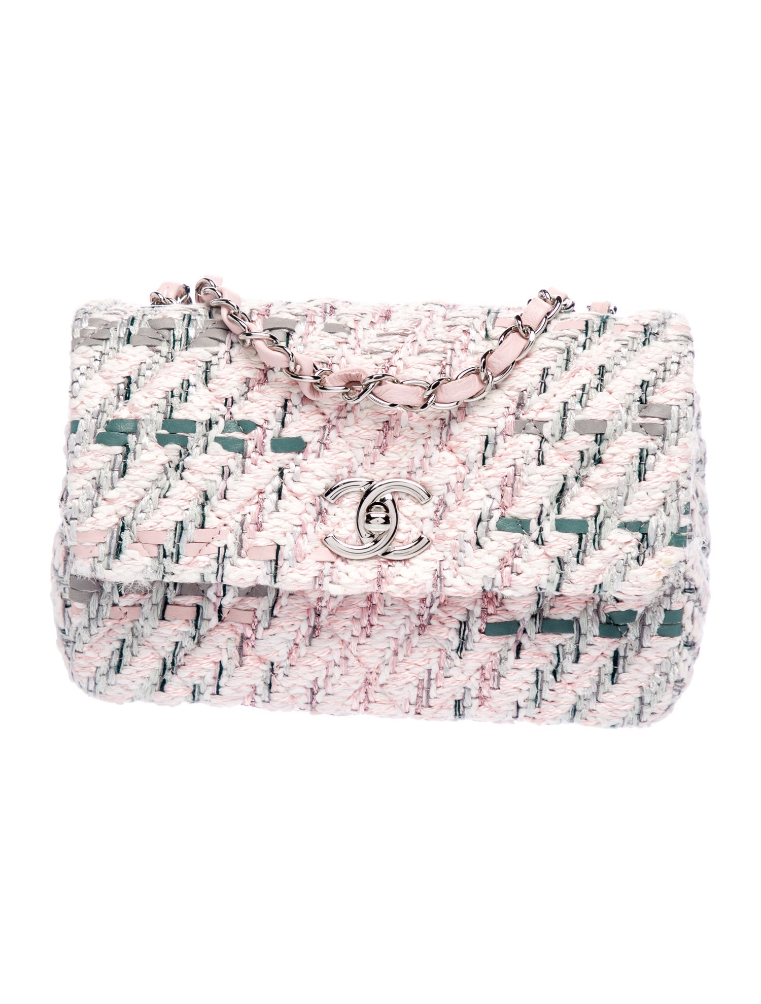 Chanel Classic Rectangular Mini Tweed Flap Bag