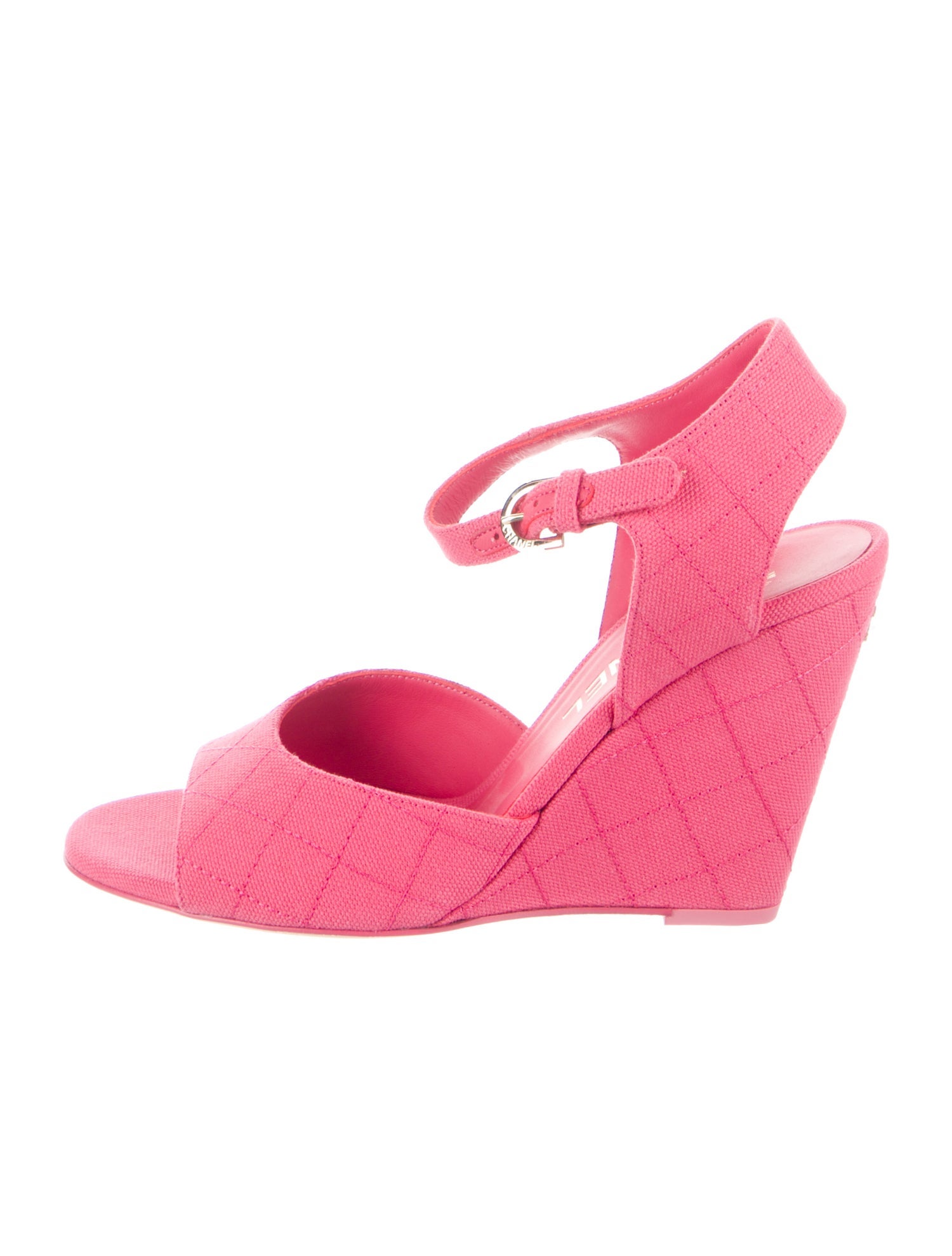 Chanel Interlocking CC Logo Sandals