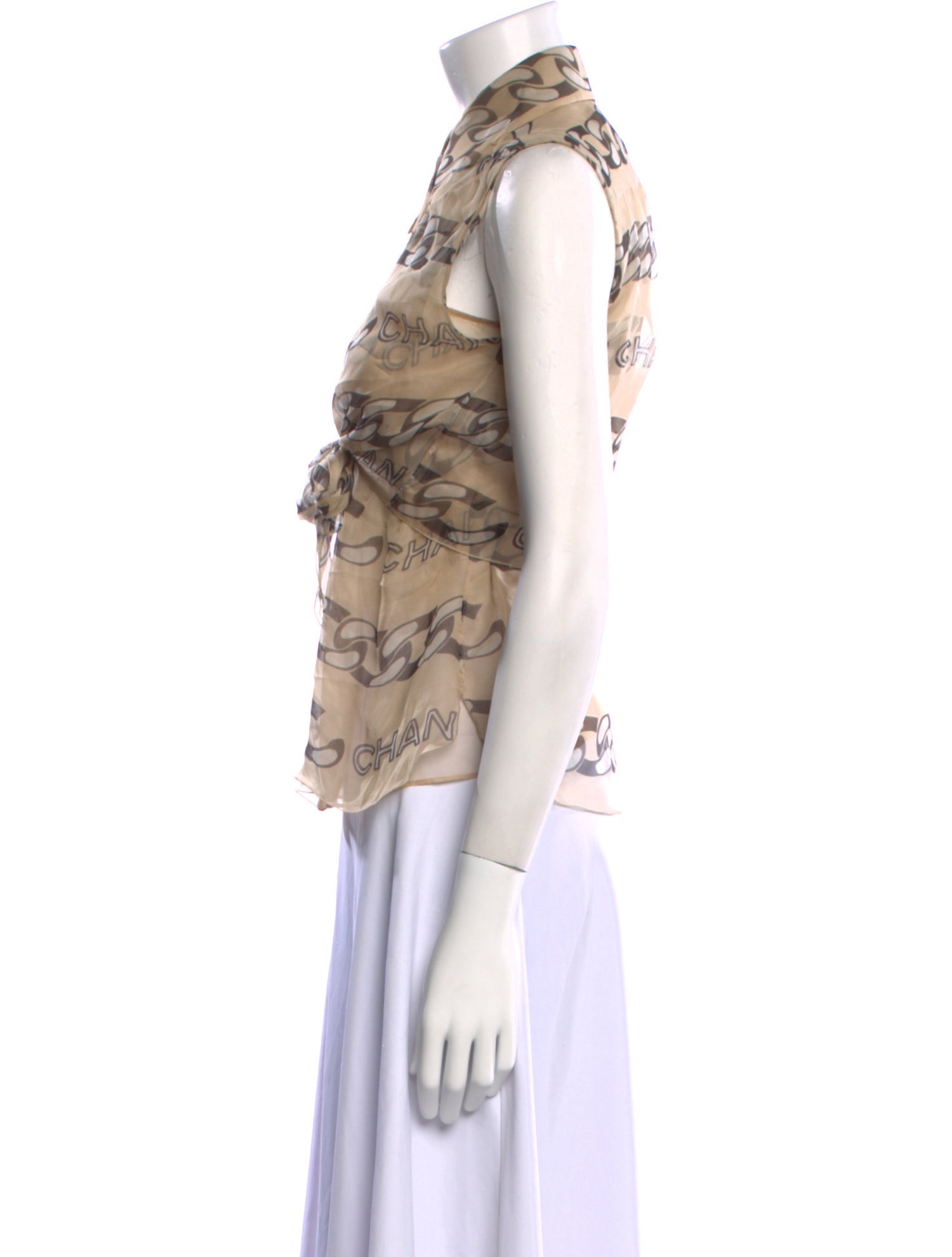 Chanel Vintage 2001 Button-Up Top