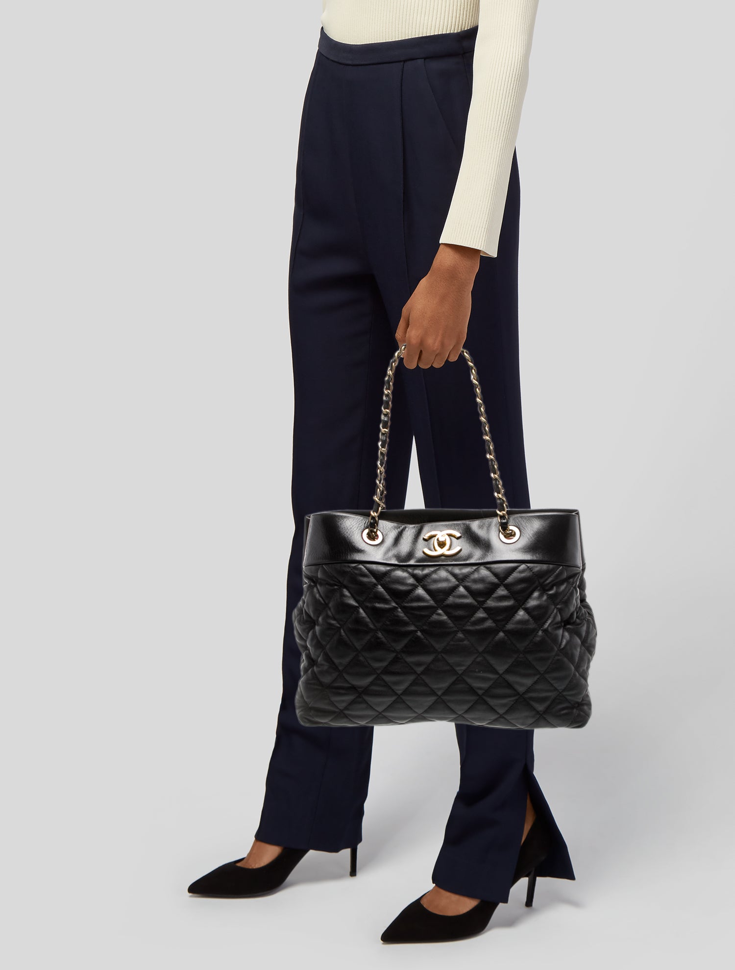 Chanel Large Soft Elegance Tote