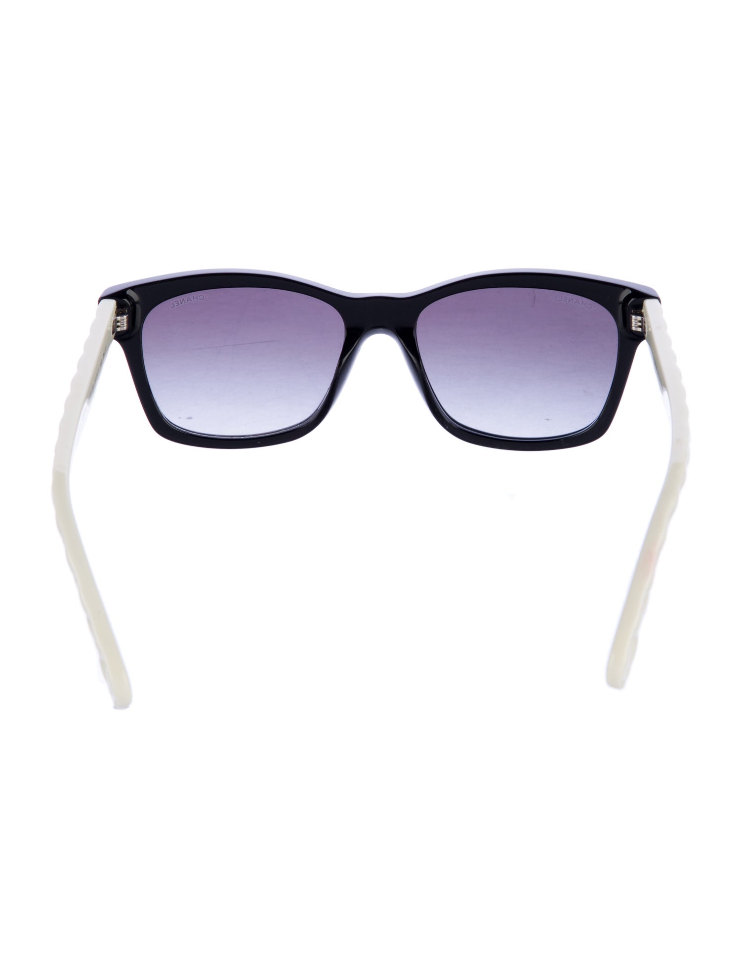 Chanel Interlocking CC Logo Wayfarer Sunglasses