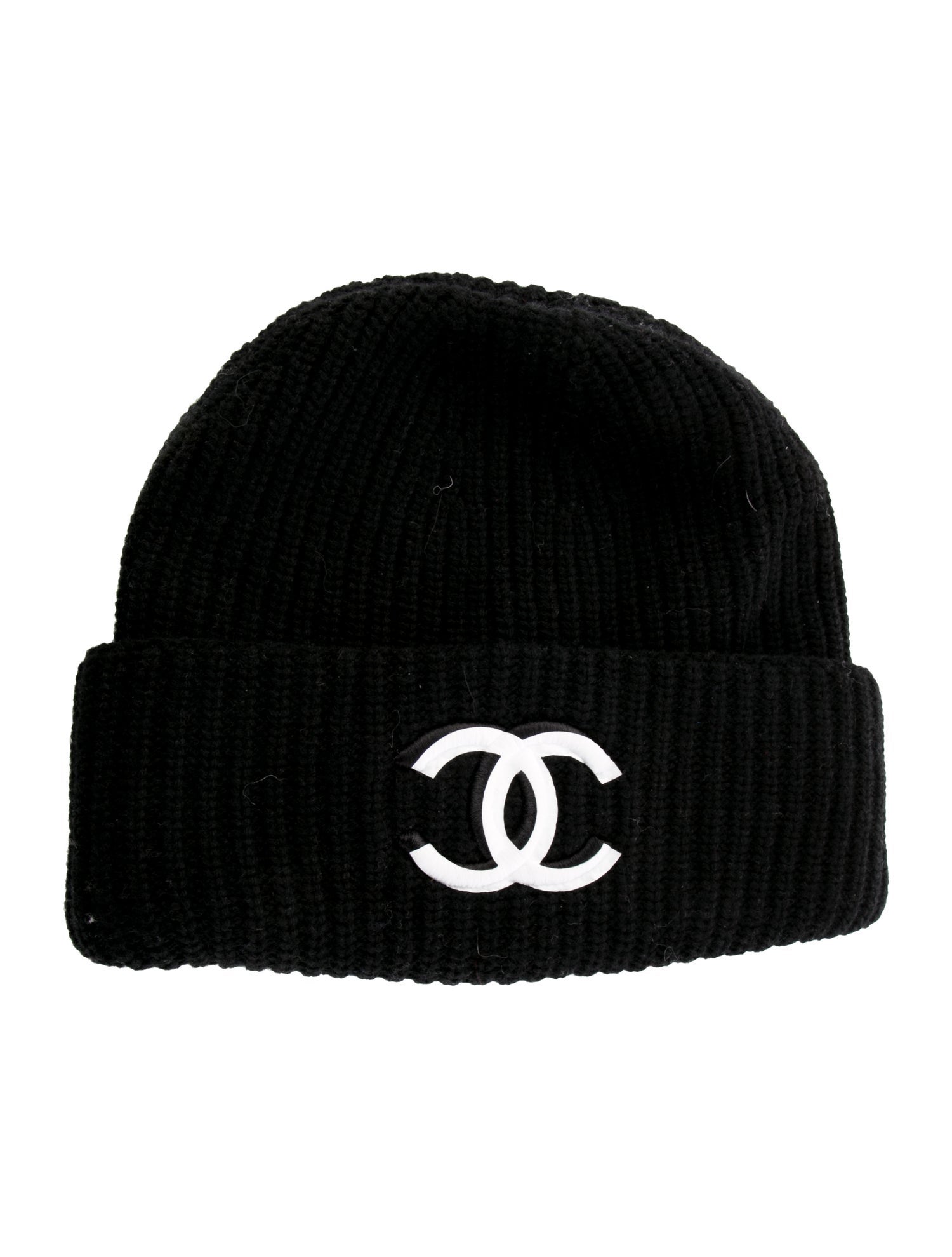 Chanel 2021 CC Wool-Cashmere Beanie w/Tags