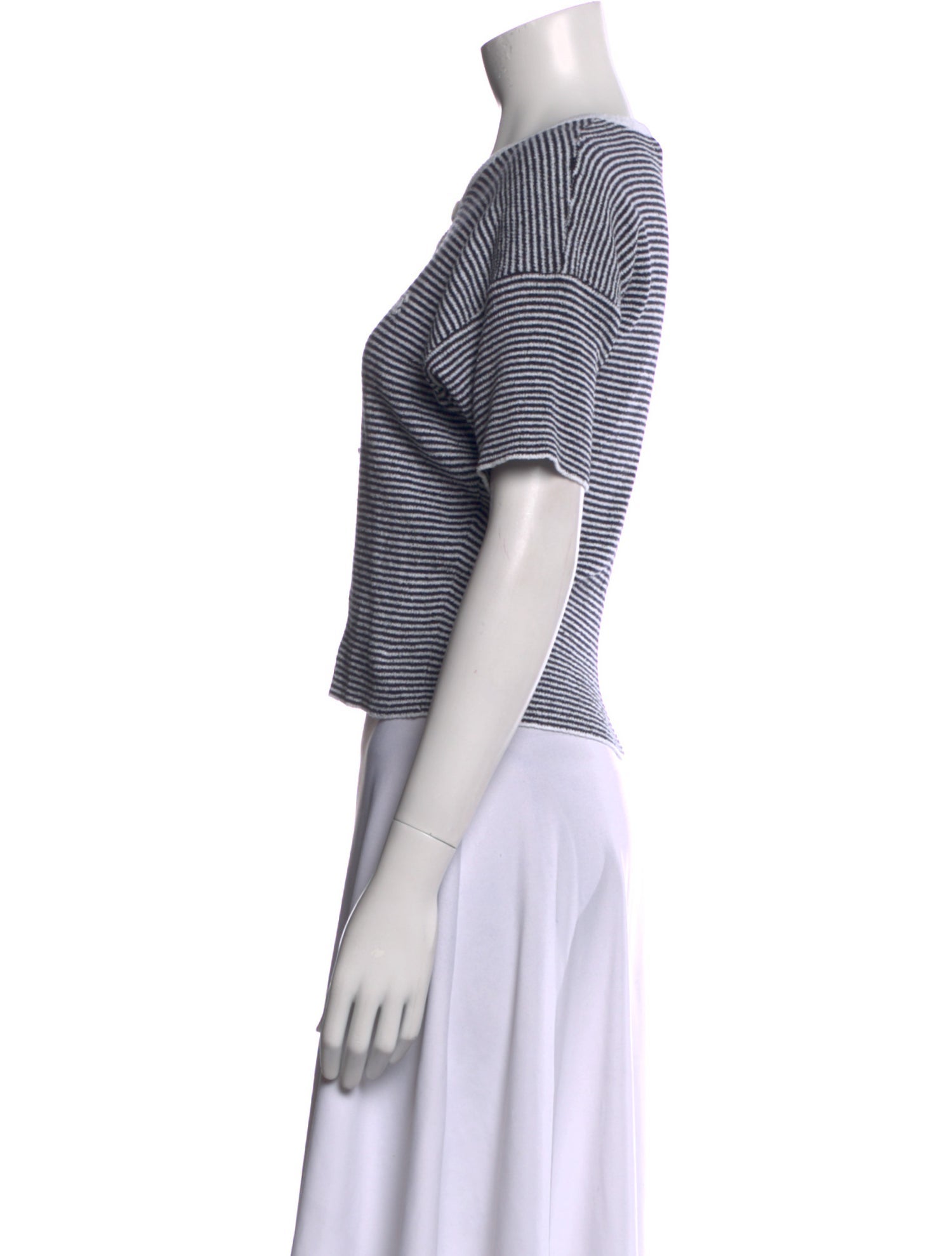 Chanel 2023 Striped Sweater