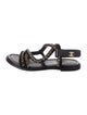 Chanel 2022 Interlocking CC Logo Gladiator Sandals