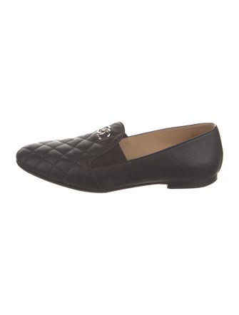 Chanel 2013 Interlocking CC Logo Loafers