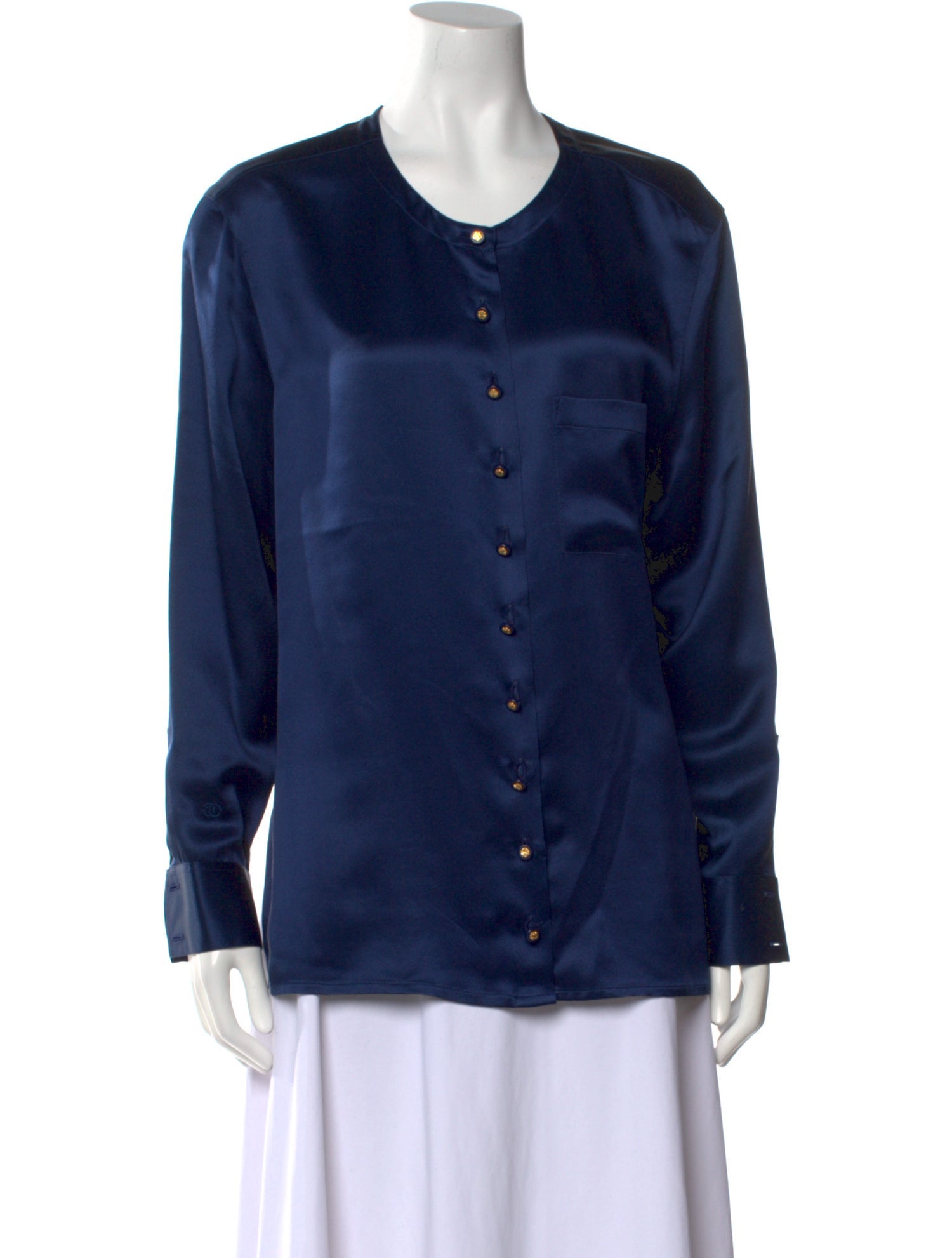 Chanel Vintage 1994 Button-Up Top