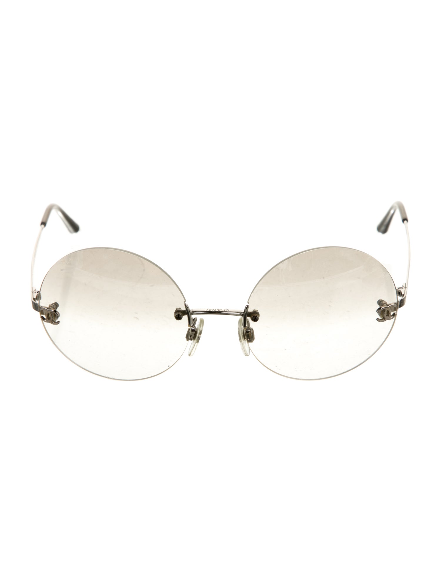 Chanel Vintage Interlocking CC Logo Sunglasses