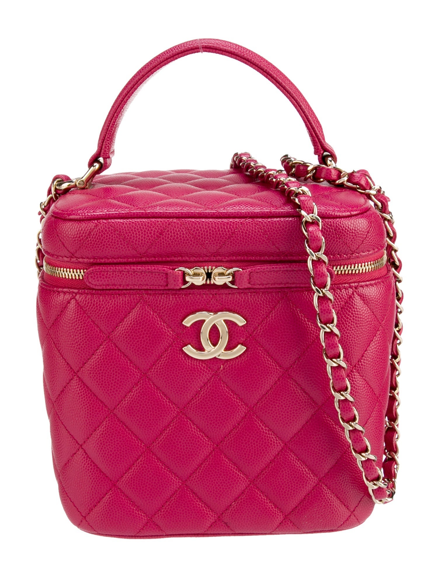 Chanel Vanity Case w/ Chain