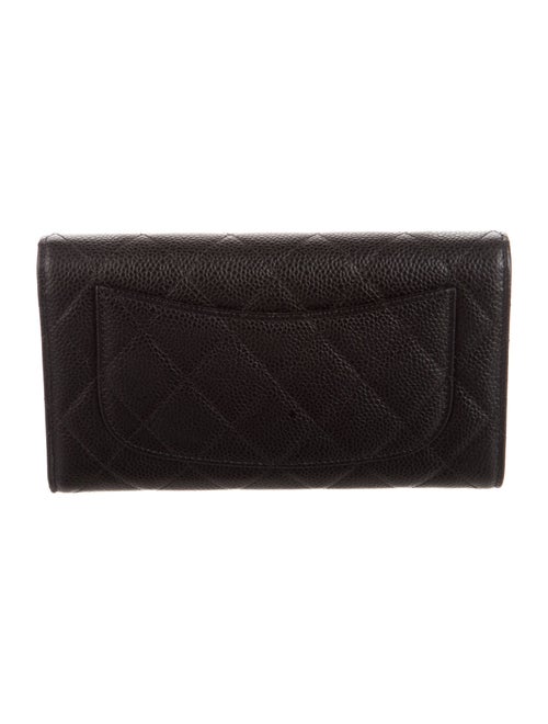 Chanel 2014 Interlocking CC Logo Trifold Wallet